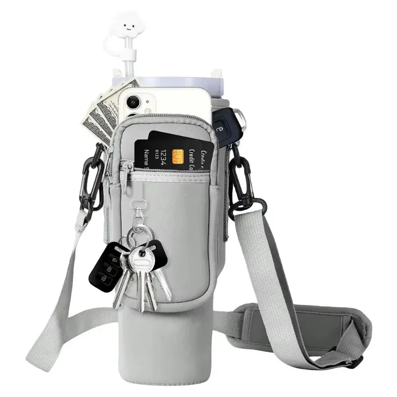 LIMITED EDITION: COZÉ Misty Grey FlowTote
